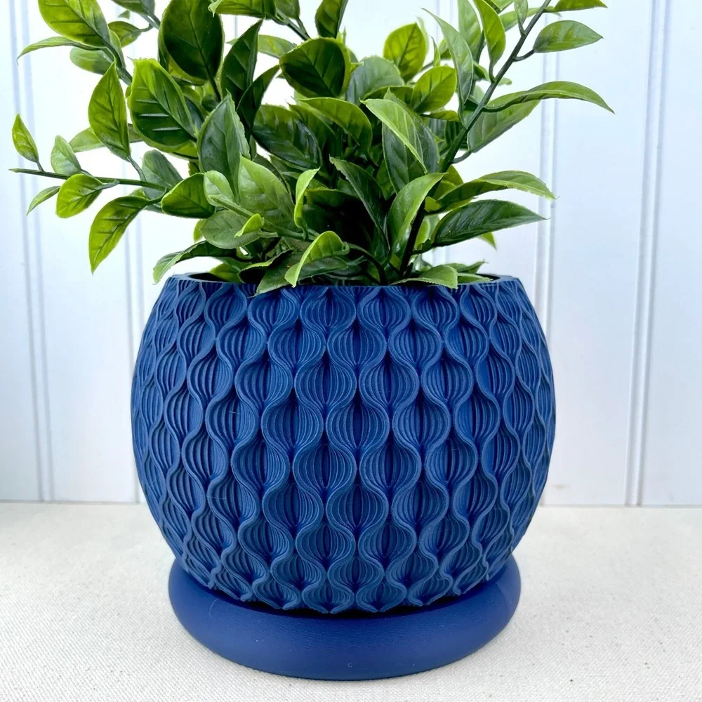 Indoor Flower Pot, Bloom Planter Pot, Houseplants, Ecofriendly